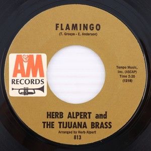 Herb Alpert & The Tijuana Brass, Flamingo/So What's New 1966 45 rpm Vinyl Record